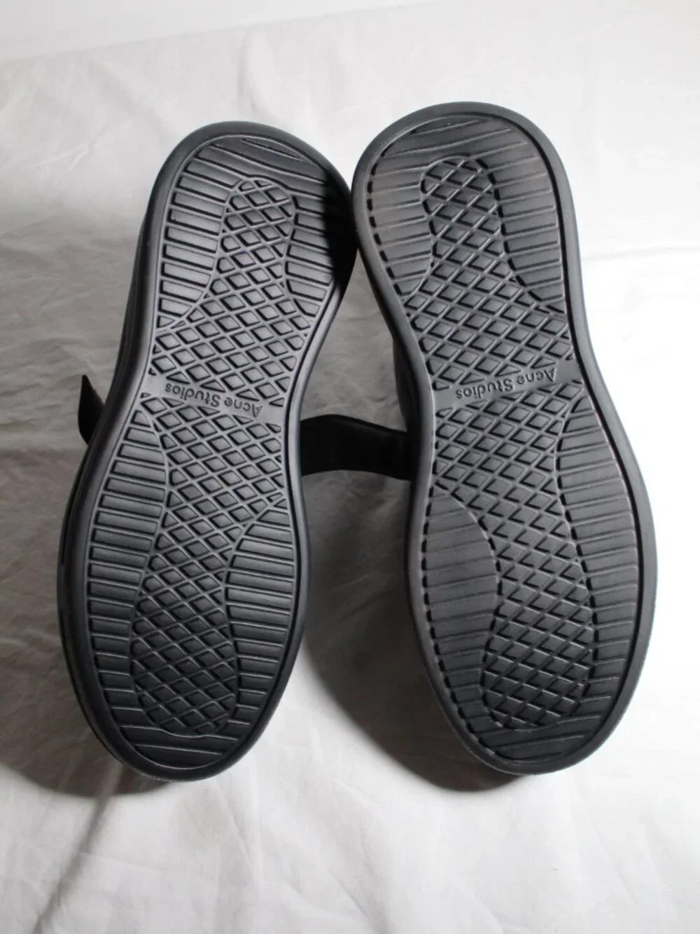 NEW Acne Studios Steffey U Friend Platform Sneaker Trainers Mini Wedge Black 41